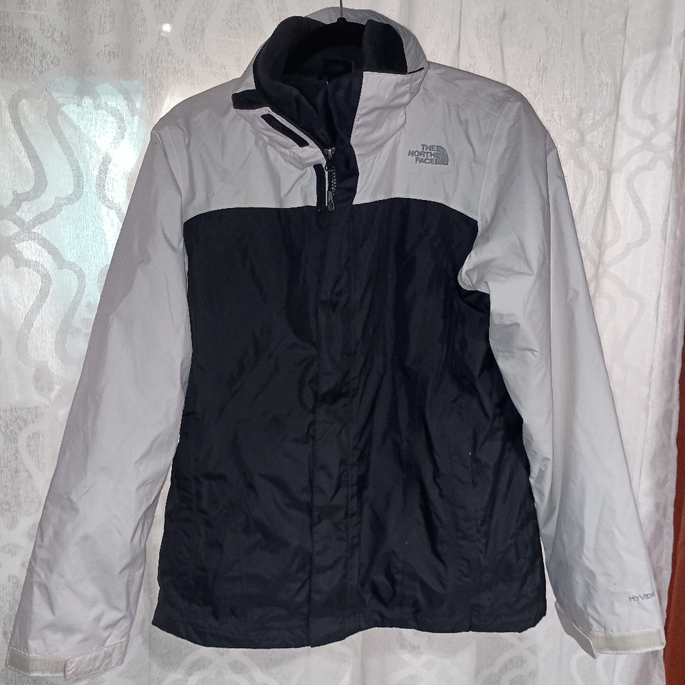 The North Face Black and White Ski and Snowboard Jacket